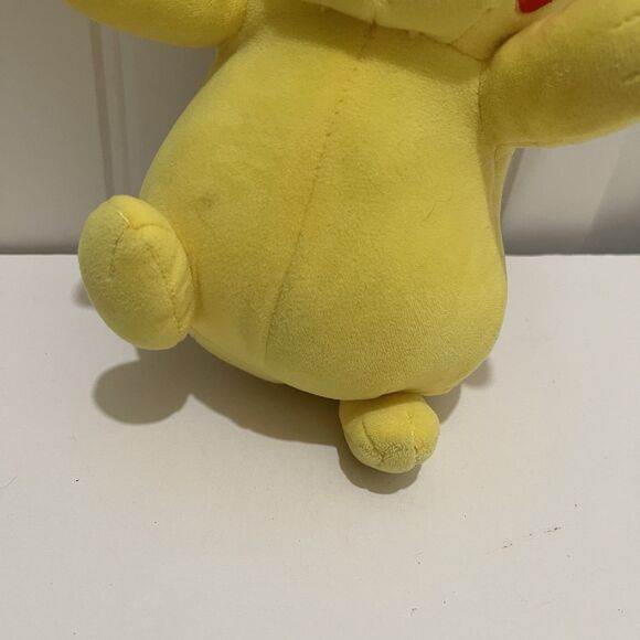 Pokémon Pikachu 10" Plush Stuffed Animal Toy 2018 Wicked Cool Toys WCT Nintendo - Picture 3 of 9